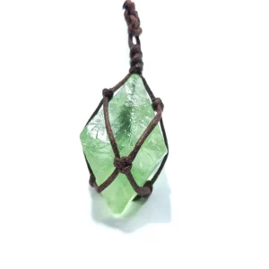 100% Natural Blue Green Amethyst Quartz Crystal
