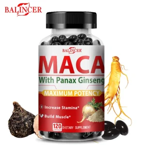 Maca Root + Ginseng Extract Supplement
