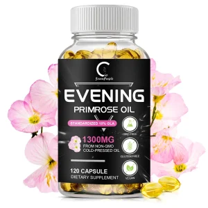 Evening Primrose Oil Supplement Capsules